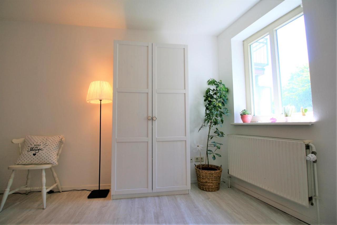 Zentrale Ferienwohnung „Treibholz“ Im Sonnenblumenhaus Flensburg Kültér fotó