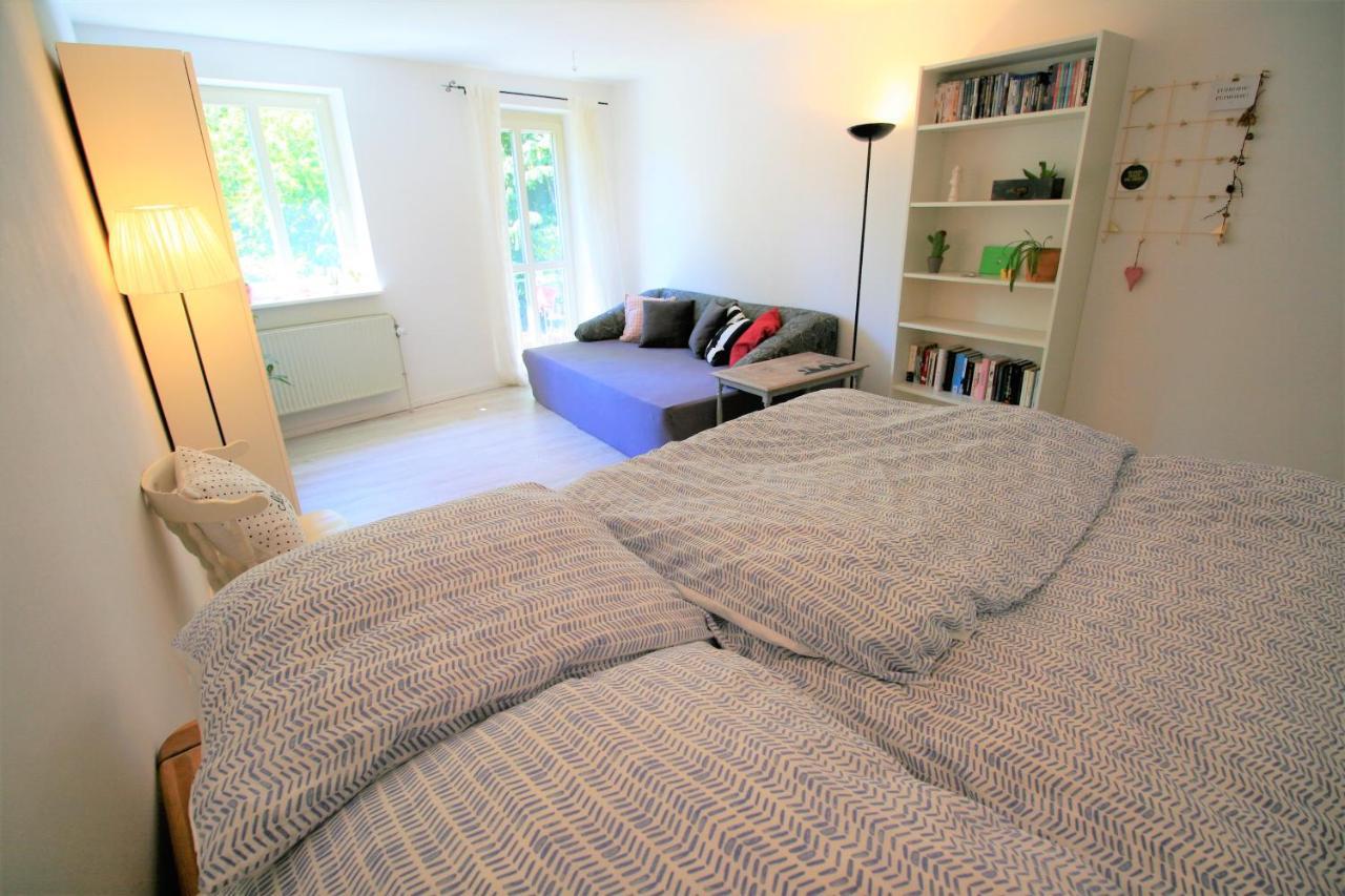 Zentrale Ferienwohnung „Treibholz“ Im Sonnenblumenhaus Flensburg Kültér fotó